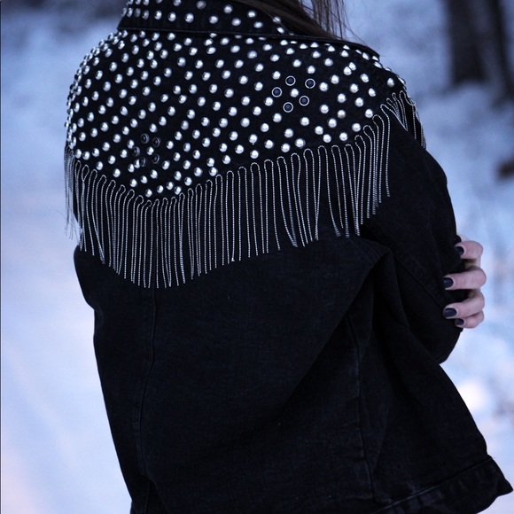 Stud Denim Jacket - Picture 4 of 4